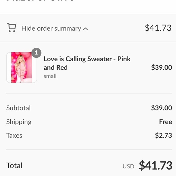 Heart Sweater - Picture 4 of 4